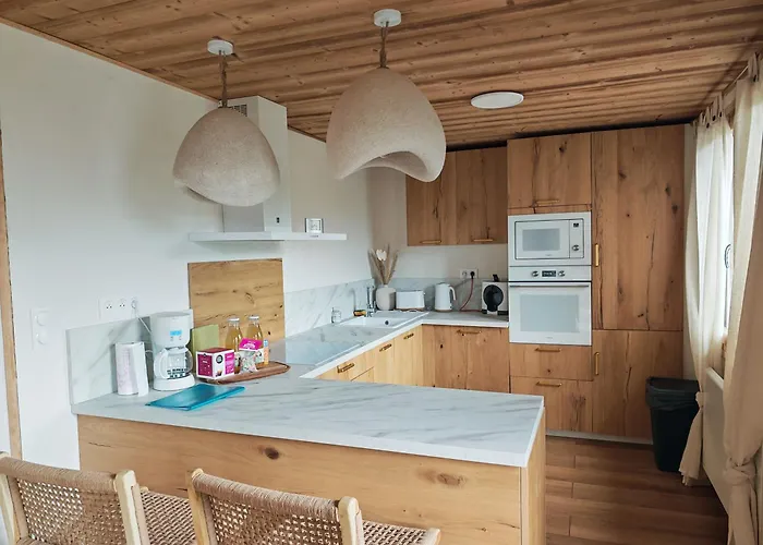 Toscane Avec Bain Nordique 샬레 *